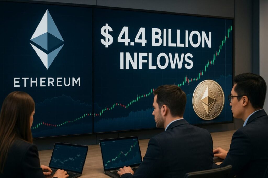 Ethereum Fund Inflow Record: $4.4B Signals Bull Run